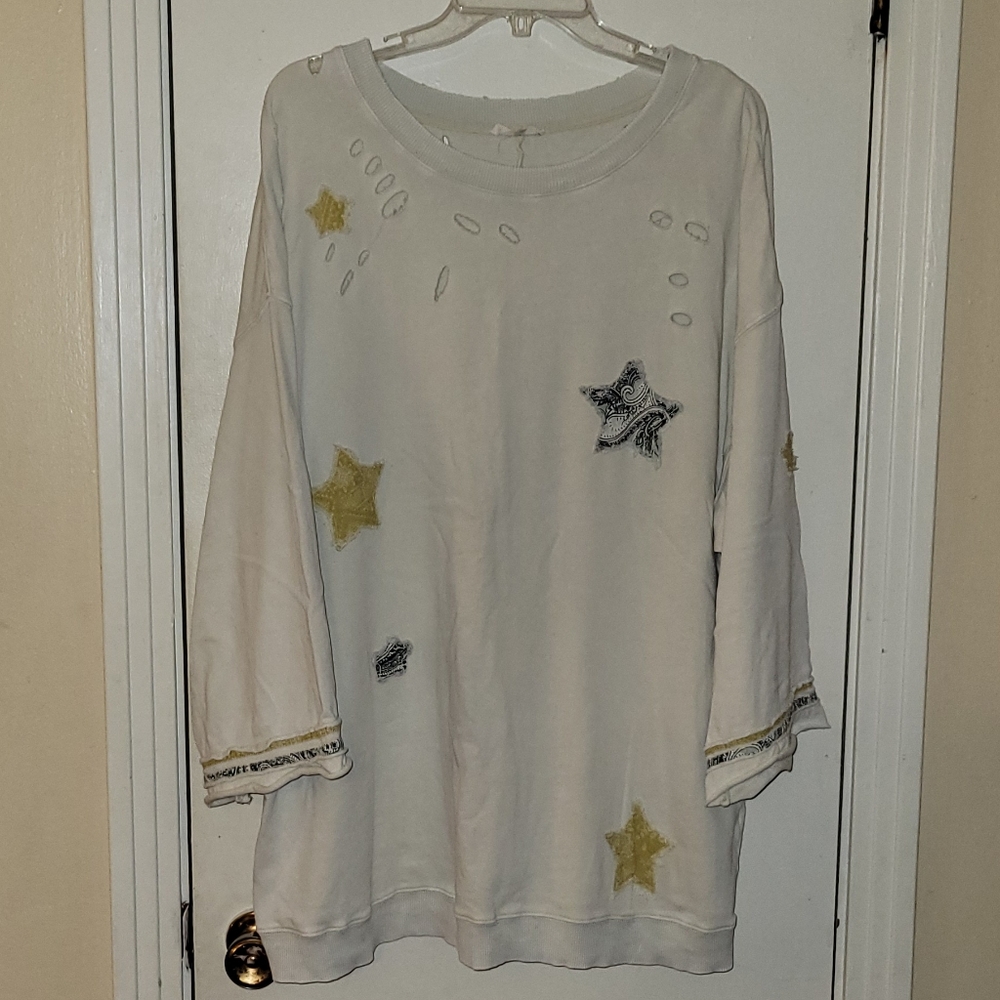 Women's Easel Distressed Sweatshirt
